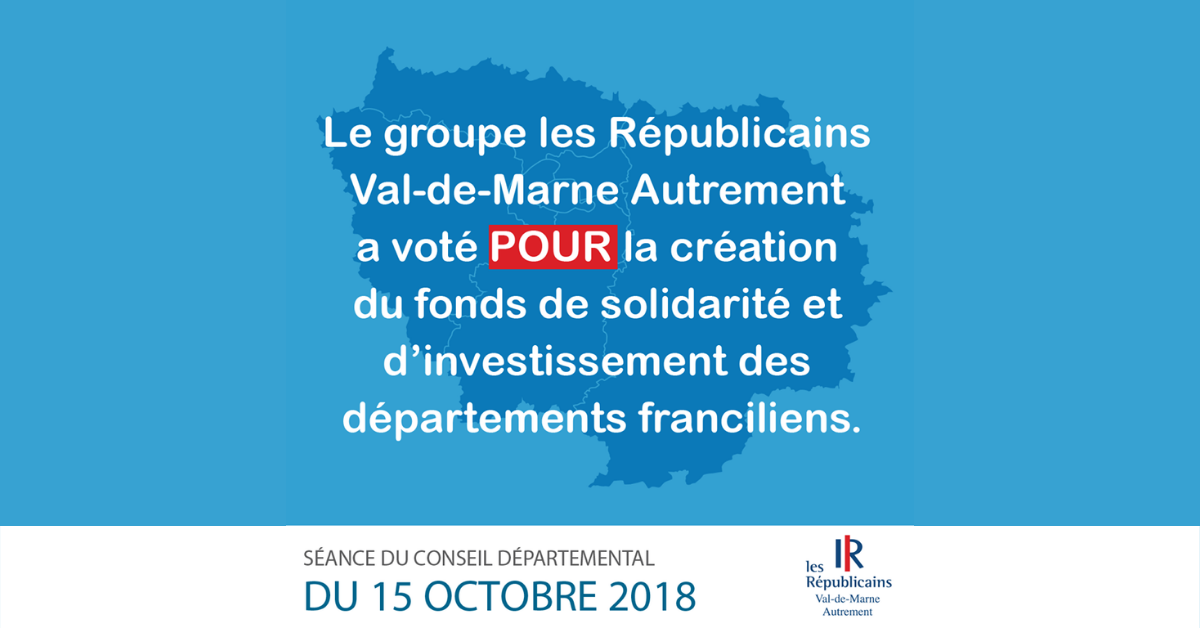 Fonds de solidarité et d’investissement des départements franciliens