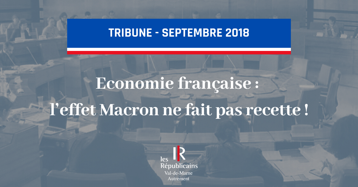 Economie française : l’effet Macron ne fait pas recette !