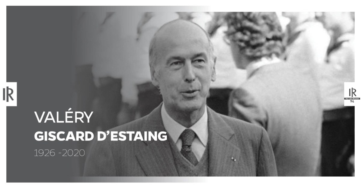 Hommage au Président Giscard d’Estaing